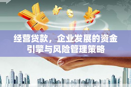 潜江经营贷款，企业发展的资金引擎与风险管理策略