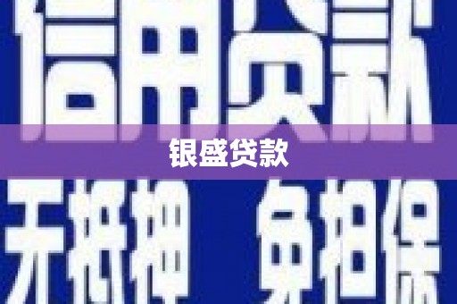 潜江银盛贷款