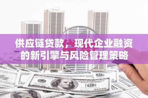 潜江供应链贷款，现代企业融资的新引擎与风险管理策略