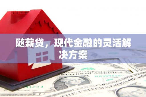 潜江随薪贷，现代金融的灵活解决方案