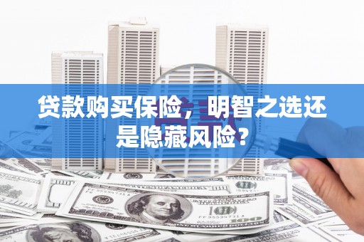 潜江贷款购买保险，明智之选还是隐藏风险？