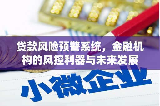 潜江贷款风险预警系统，金融机构的风控利器与未来发展