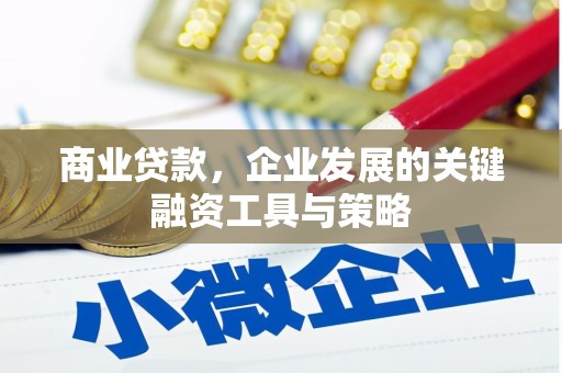 潜江商业贷款，企业发展的关键融资工具与策略