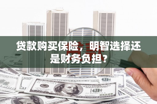 潜江贷款购买保险，明智选择还是财务负担？