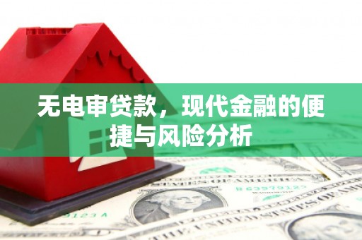 潜江无电审贷款，现代金融的便捷与风险分析