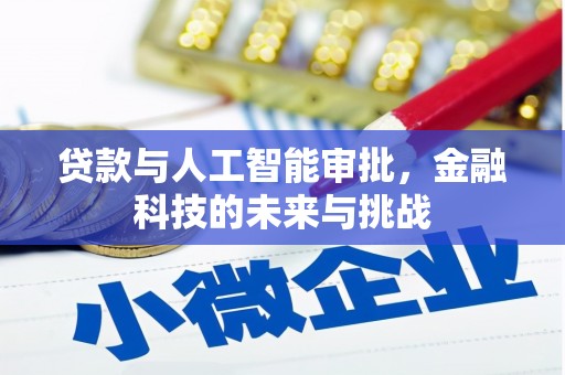 潜江贷款与人工智能审批，金融科技的未来与挑战