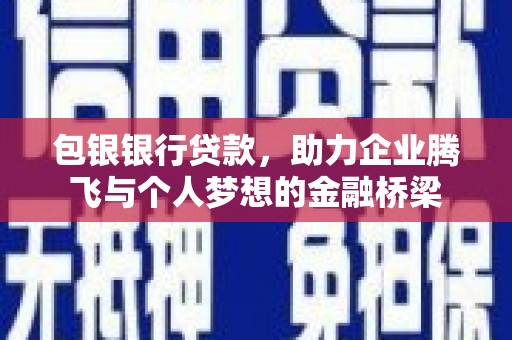 潜江包银银行贷款，助力企业腾飞与个人梦想的金融桥梁