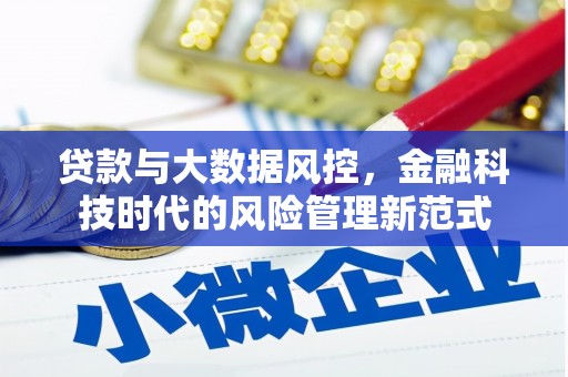 潜江贷款与大数据风控，金融科技时代的风险管理新范式