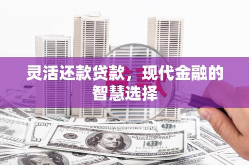 潜江灵活还款贷款，现代金融的智慧选择