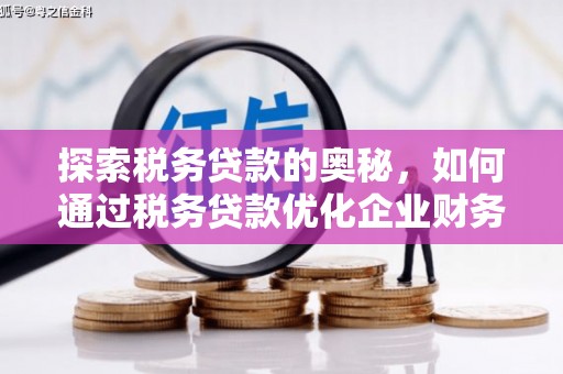 潜江探索税务贷款的奥秘，如何通过税务贷款优化企业财务