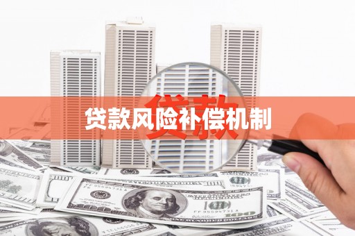 潜江贷款风险补偿机制
