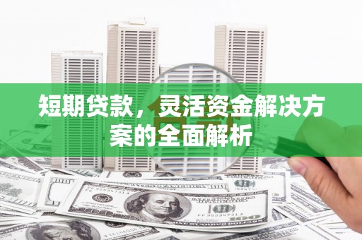 潜江短期贷款，灵活资金解决方案的全面解析