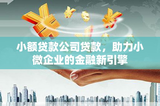 潜江小额贷款公司贷款，助力小微企业的金融新引擎