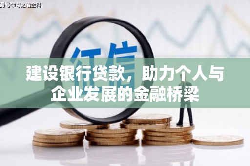 潜江建设银行贷款，助力个人与企业发展的金融桥梁