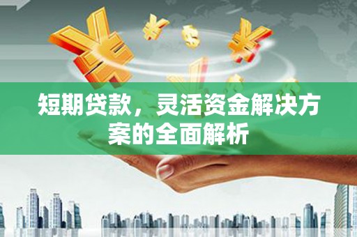 潜江短期贷款，灵活资金解决方案的全面解析