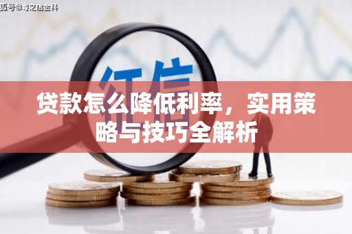 潜江贷款怎么降低利率，实用策略与技巧全解析
