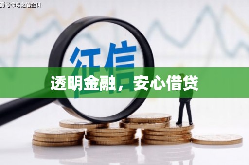 潜江透明金融，安心借贷