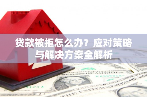潜江贷款被拒怎么办？应对策略与解决方案全解析
